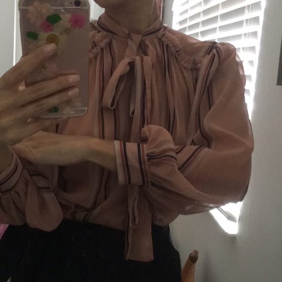 Stunning Anthropologie silk blouse - Picture 5 of 5
